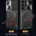 Калъф за Samsung Galaxy S24 Ultra - Techsuit CamGuard Pro - Розов - Image 4