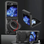 Калъф за Samsung Galaxy Z Flip5 - Techsuit CamGuard Pro - Черен - Image 4