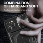 Калъф за iPhone 12 Pro Max - Techsuit CamGuard Pro - Розов - Image 2