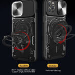 Калъф за iPhone 12 Pro Max - Techsuit CamGuard Pro - Розов - Image 6