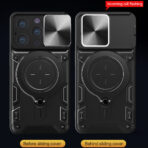 Калъф за iPhone 14 Pro - Techsuit CamGuard Pro - Червен - Image 2