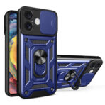 Калъф за iPhone 16 Plus - Techsuit Camshield - Син