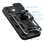 Калъф за iPhone 16 Plus - Techsuit Camshield - Син - Image 6