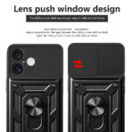 Калъф за iPhone 16 Plus - Techsuit Camshield - Син - Image 5