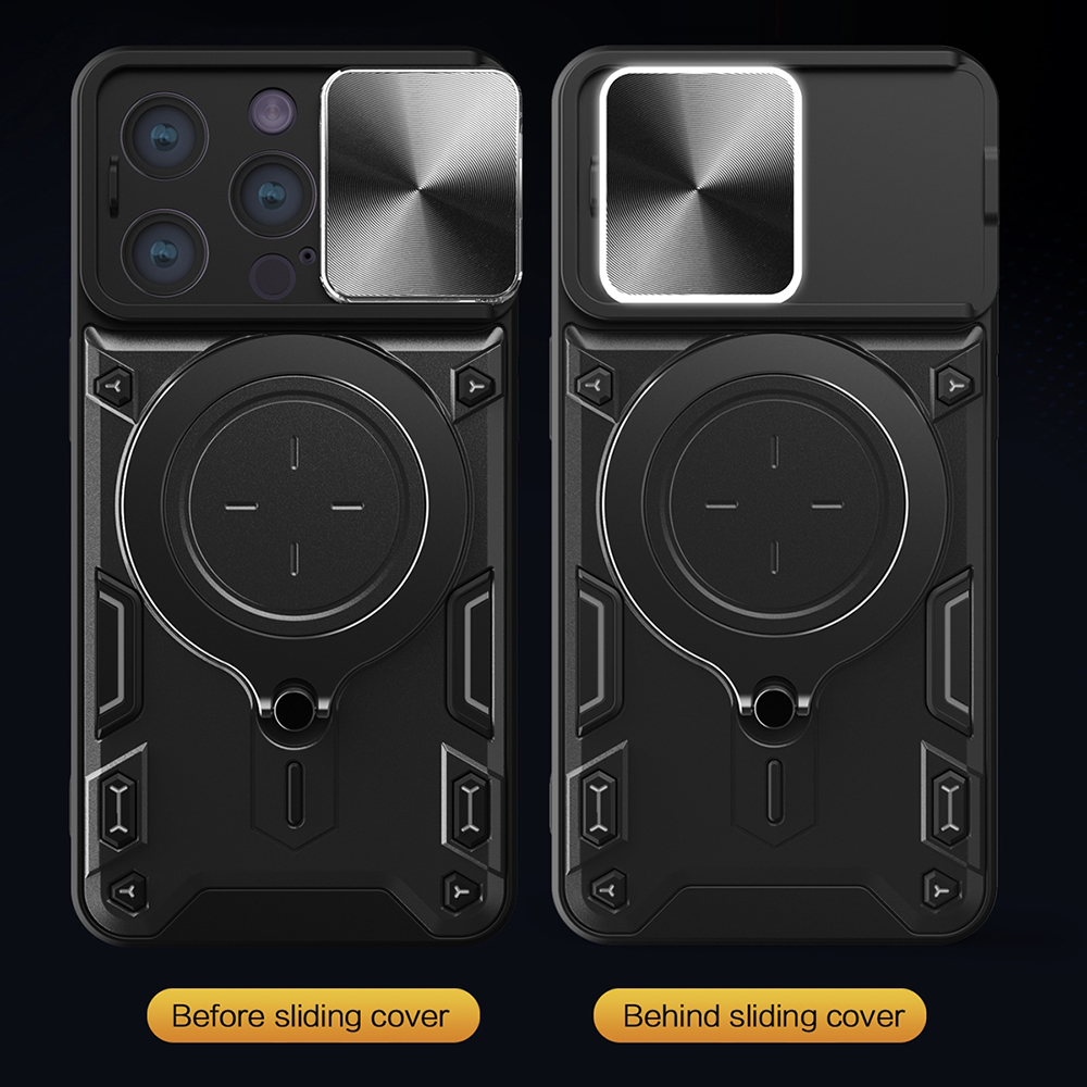 Kalaf za iPhone 16 Pro Max - Camguard - Smartphosis - Cherven - 3 Калъф за iPhone 16 Pro Max - Techsuit CamGuard Pro - Червен - Image 5
