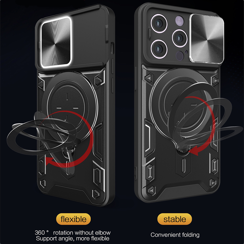 Kalaf za iPhone 16 Pro Max - Camguard - Smartphosis - Cherven - 4 Калъф за iPhone 16 Pro Max - Techsuit CamGuard Pro - Червен - Image 4