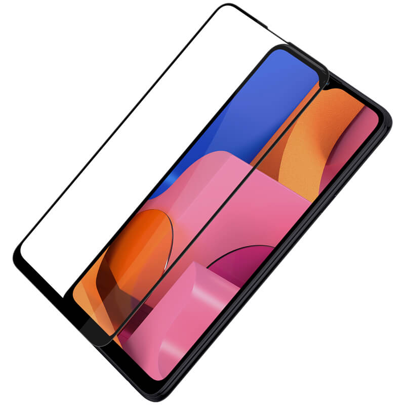 Staklen Protektor 9D Tempered Glass za Samsung Galaxy A20s - Smartphosis - Cheren - 3 Стъклен Протектор за Samsung Galaxy A20s - 9D Tempered Glass - Черен - Image 4