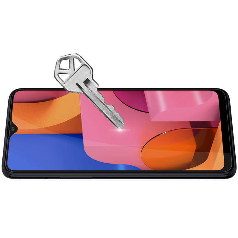 Staklen Protektor 9D Tempered Glass za Samsung Galaxy A20s - Smartphosis - Cheren - 5 Стъклен Протектор за Samsung Galaxy A20s - 9D Tempered Glass - Черен - Image 3