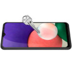 Стъклен Протектор за Samsung Galaxy A22 5G - 9D Tempered Glass - Черен - Image 3