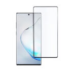 Стъклен Протектор за Samsung Galaxy Note 10 Plus - 9D Tempered Glass - Черен - Image 3