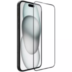 Стъклен Протектор за iPhone 15 Plus - 9D Tempered Glass - Черен - Image 5