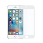 Стъклен Протектор за iPhone 6s Plus - 9D Tempered Glass - Бял - Image 3