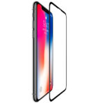 Стъклен Протектор за iPhone XR - 9D Tempered Glass - Черен - Image 2