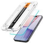 Стъклен Протектор Spigen Glas.tR EZ-FIT (2 бр.) за iPhone 15 Pro Max - Прозрачен - Image 2