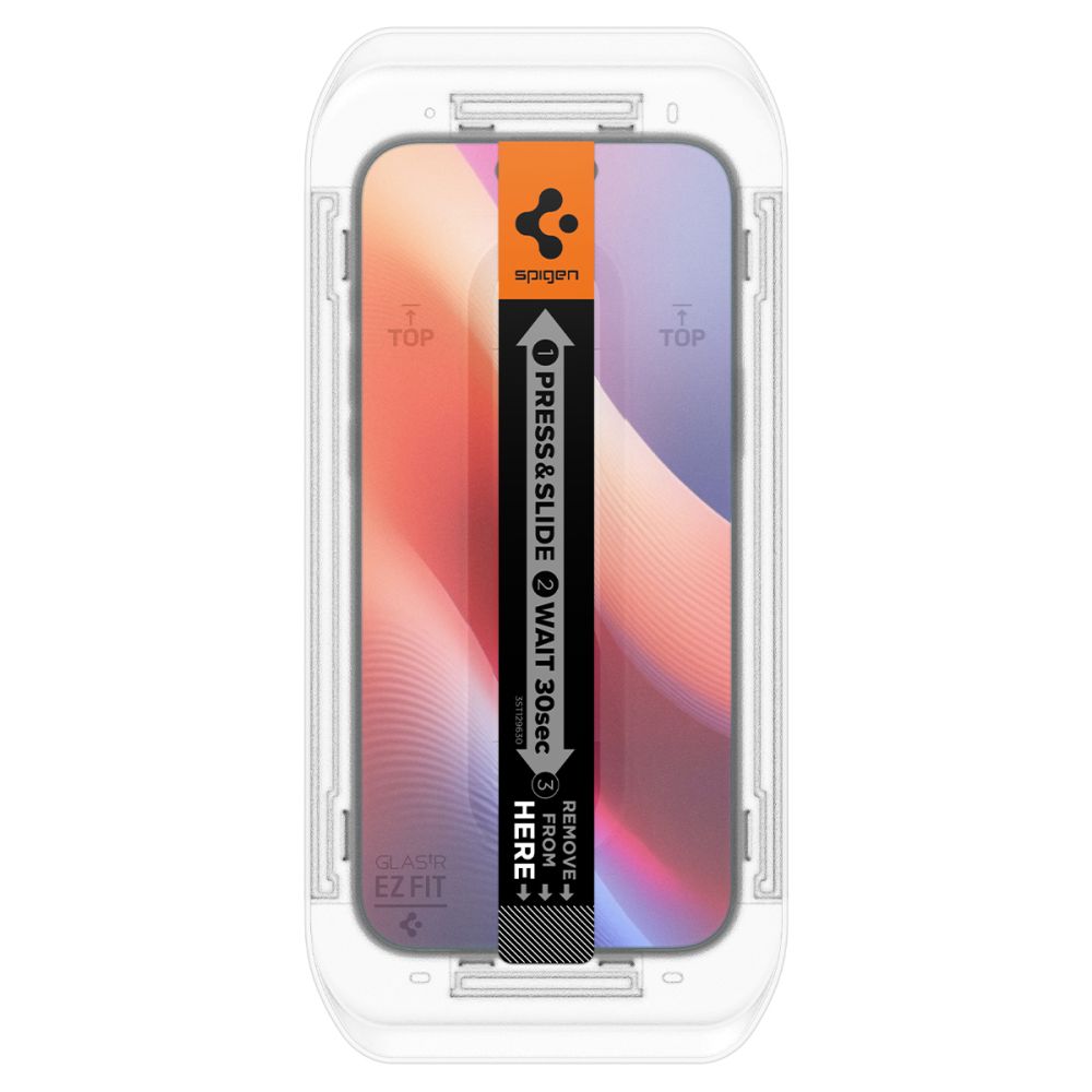 Staklen Protektor za iPhone 16 Pro Max - Spigen Glass.tR EZ-FIT (2 pack) - Privacy - 7 Стъклен Протектор Spigen Glas.tR EZ-FIT (2 бр.) за iPhone 16 Pro Max - Privacy - Image 7