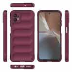 Силиконов Калъф за Motorola Moto G32 - Magic Shield - Бордо - Image 2