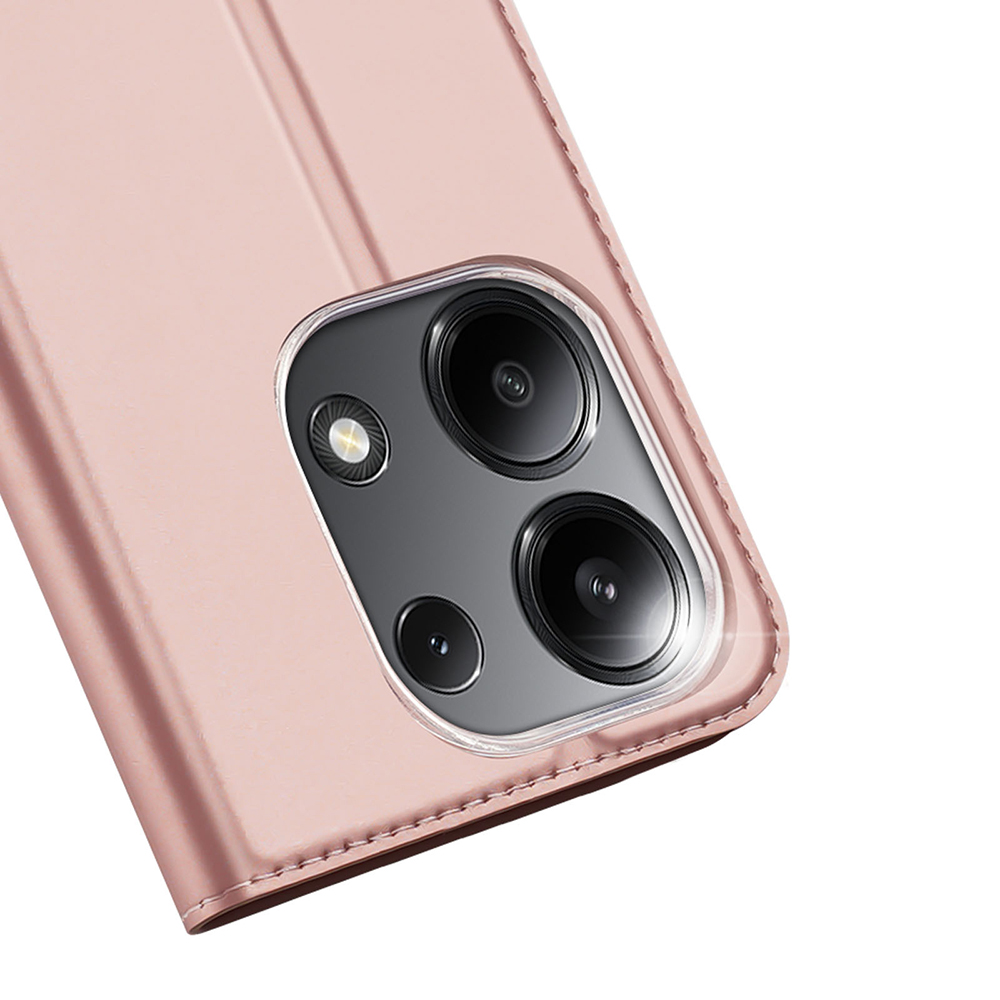 Kozhen Kalaf Dux Ducis Skin Pro за Xiaomi Redmi Note 13 4G - cheren - 6 Калъф за Xiaomi Redmi Note 13 4G - Skin Pro - Кожен - Черен - Image 6
