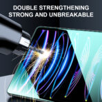 Стъклен Протектор за iPad Air 6 (2024) - Tablet Glass - Прозрачен - Image 4