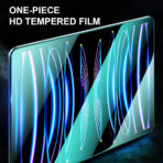 Стъклен Протектор за iPad Air 6 (2024) - Tablet Glass - Прозрачен - Image 5