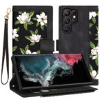 Калъф за Samsung Galaxy S22 Ultra 5G - FlipCraft - Flowers of the Dawn