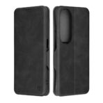 Кожен Калъф за Oppo A60 4G - Safe Wallet Plus - Черен