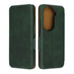 Кожен Калъф за Oppo Reno11 Pro - Safe Wallet Plus - Зелен
