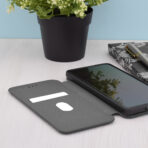 Кожен Калъф за iPhone 15 - Safe Wallet Plus - Черен - Image 4