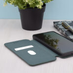 Кожен Калъф за Samsung Galaxy A05 - Safe Wallet Plus - Зелен - Image 4