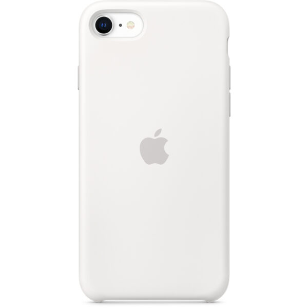 Силиконов Калъф за Apple iPhone SE 3 - Silicone - Бял