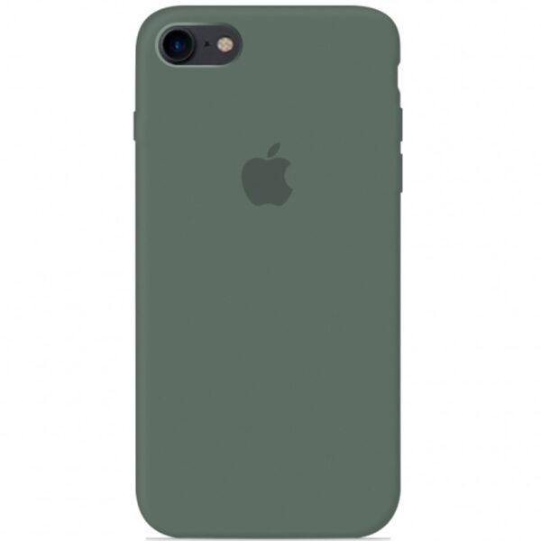 Силиконов Калъф за Apple iPhone 8 - Silicone - Мастилено зелен