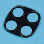 Стъклен Протектор за Камера за Xiaomi Redmi Note 14 Pro 4G - Черен - Image 3