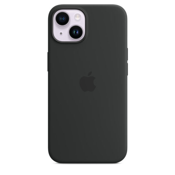 Силиконов Калъф за Apple iPhone 14 - Silicone - Черен