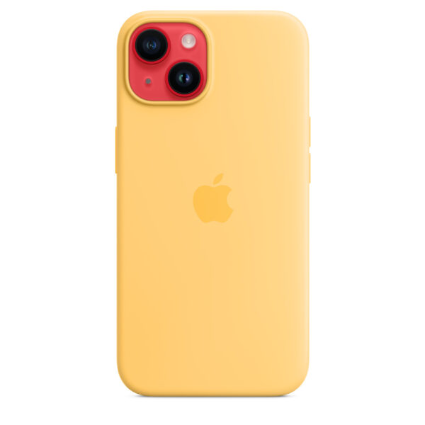Силиконов Калъф за Apple iPhone 14 Plus - Silicone - Жълт