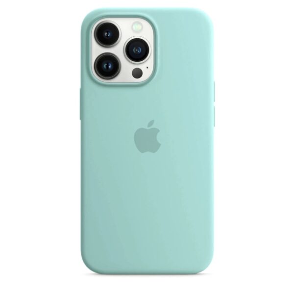 Силиконов Калъф за Apple iPhone 13 Pro - Silicone - Мента