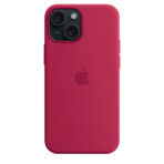 Силиконов Калъф за Apple iPhone 15 Plus - Silicone - Малина - Image 2