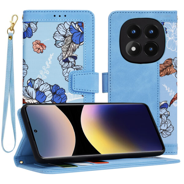 Калъф за Xiaomi Redmi Note 14 Pro+ 5G - FlipCraft - Vibrant Blue