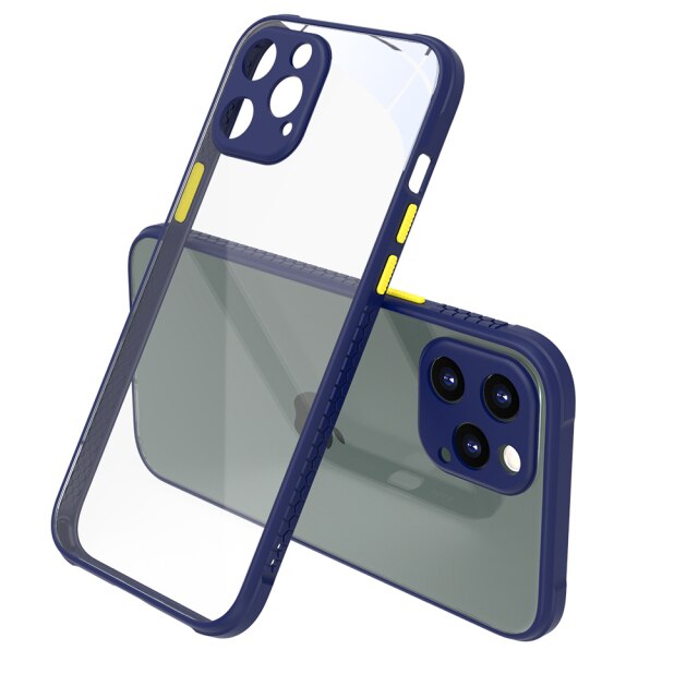 880047 Калъф за iPhone 12 Pro Max - Innova Hybrid Color - Blue - Image 1