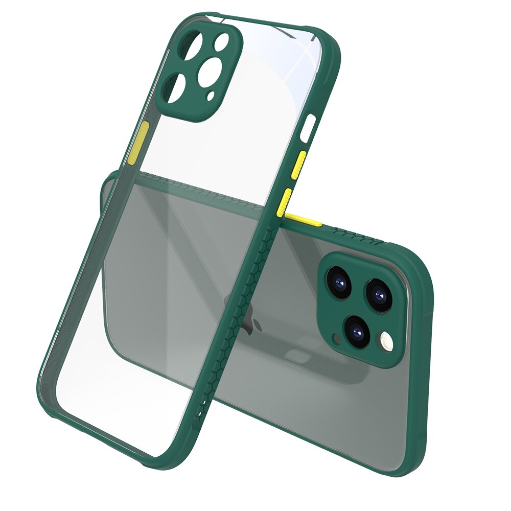 880048 Калъф за iPhone 11 Pro - Innova Hybrid Color - Dark Green - Image 1