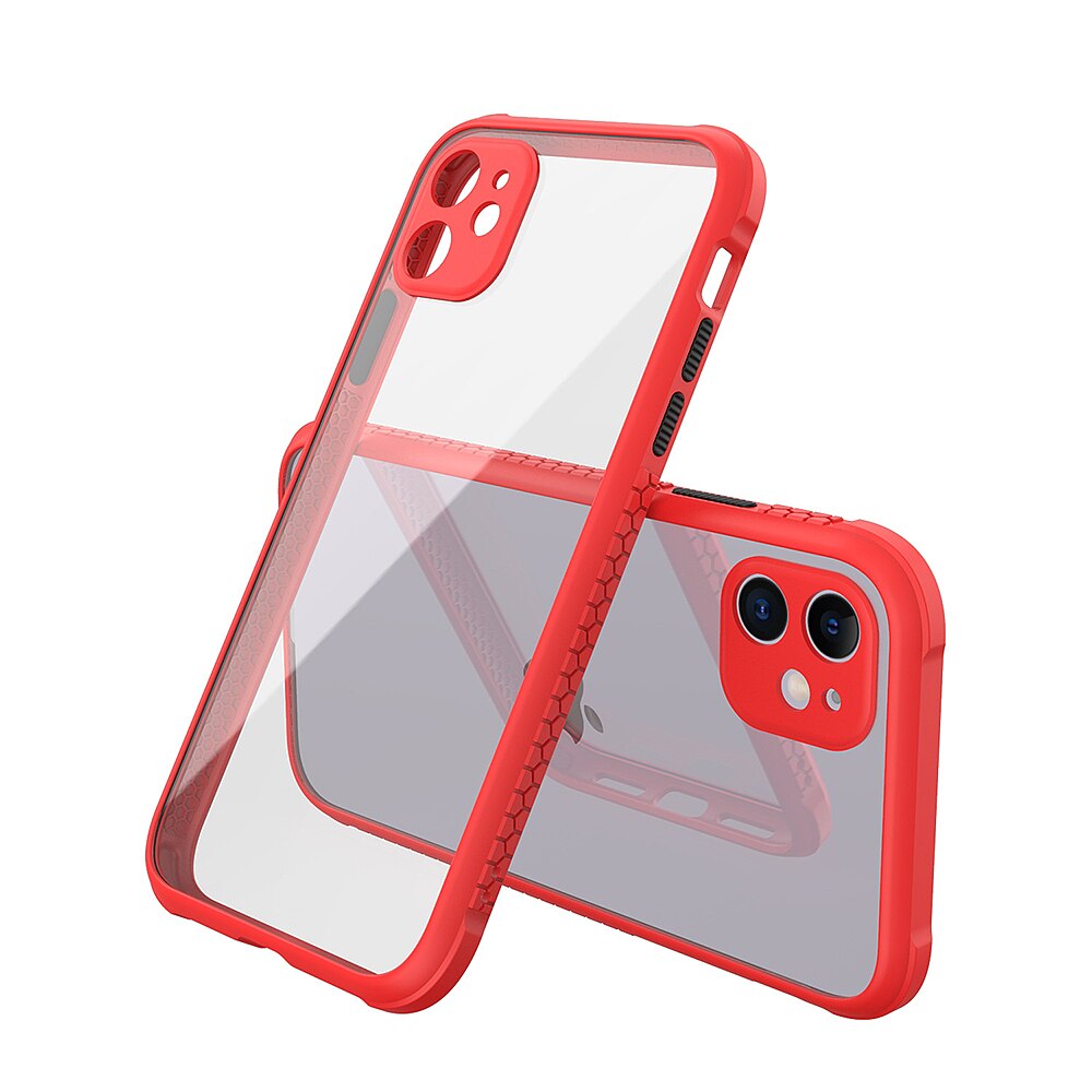880063 Калъф за iPhone 12 Mini - Innova Hybrid Color - Red - Image 1