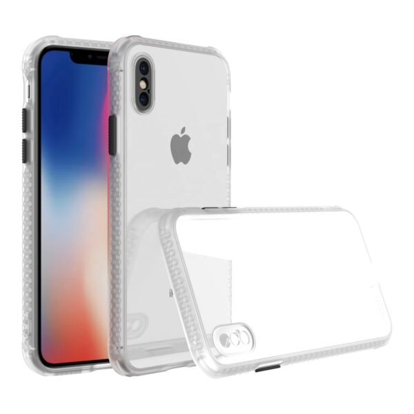 Калъф за iPhone X/iPhone XS - Innova Hybrid Color - White