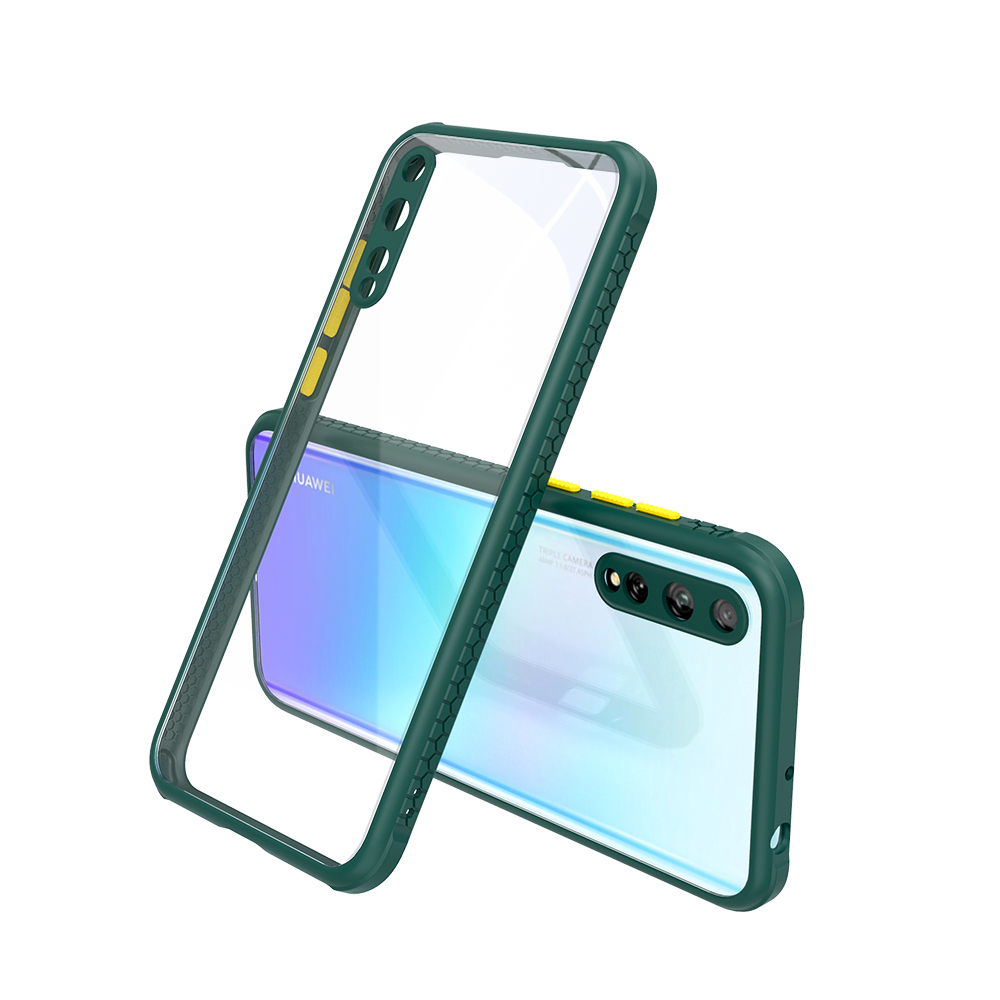 880120 Калъф за Huawei P40 Lite E - Innova Hybrid Color - Dark Green - Image 1