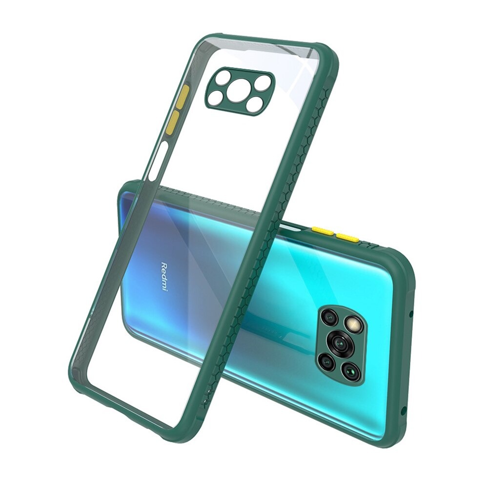 880176 Калъф за Xiaomi Poco X3 - Innova Hybrid Color - Dark Green - Image 1