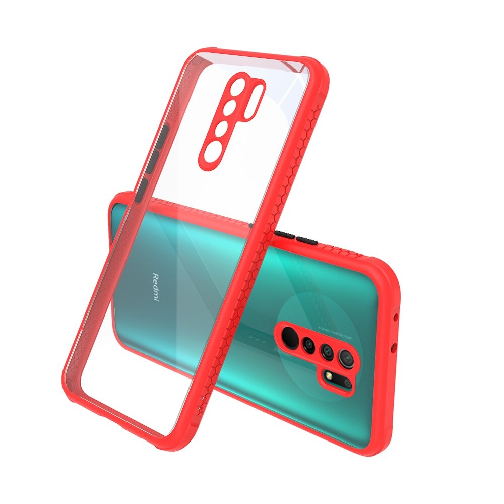 880192 Калъф за Xiaomi Redmi 9 - Innova Hybrid Color - Red - Image 1