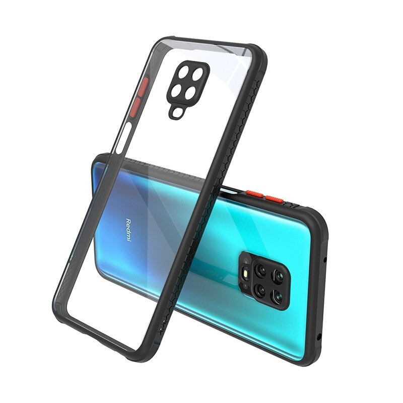 880218 Калъф за Xiaomi Redmi Note 9T - Innova Hybrid Color - Black - Image 1