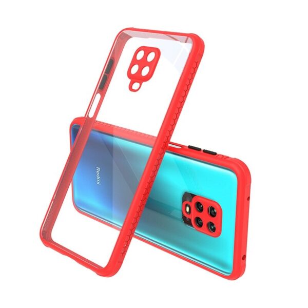 Калъф за Xiaomi Redmi Note 9s/Note 9 Pro - Innova Hybrid Color - Red