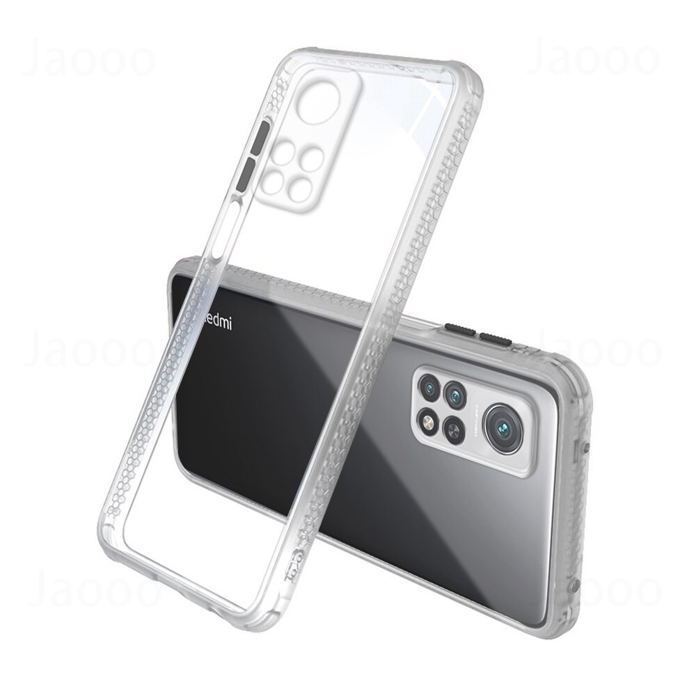 880239 Калъф за Xiaomi Mi 10T/Mi 10T Pro - Innova Hybrid Color - White - Image 1