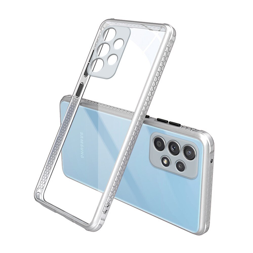 880343 Калъф за Samsung Galaxy A72 - Innova Hybrid Color - White - Image 1