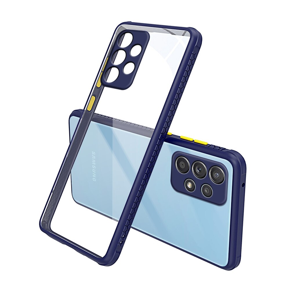 880344 Калъф за Samsung Galaxy A72 - Innova Hybrid Color - Blue - Image 1