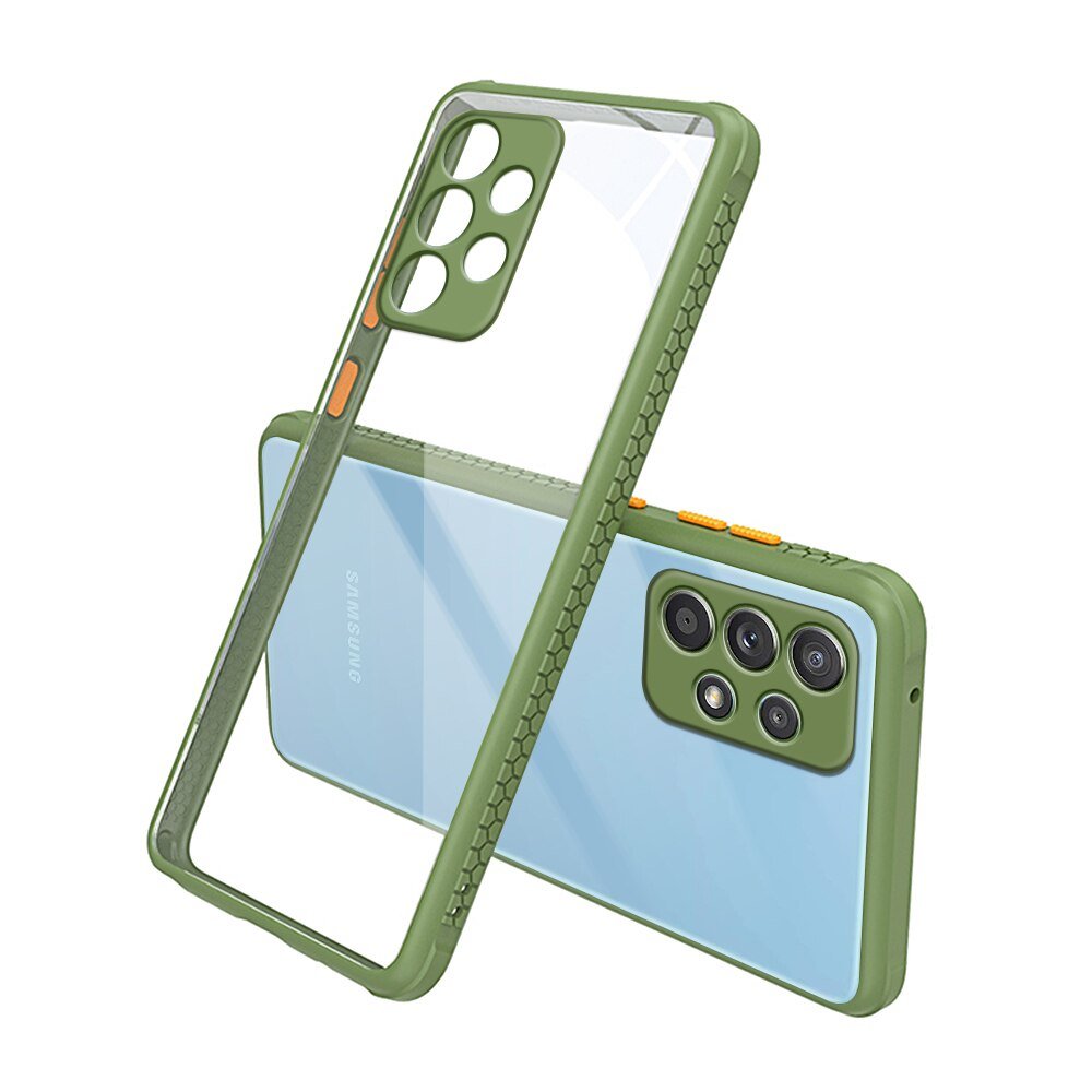 880346 Калъф за Samsung Galaxy A72 - Innova Hybrid Color - Light Green - Image 1