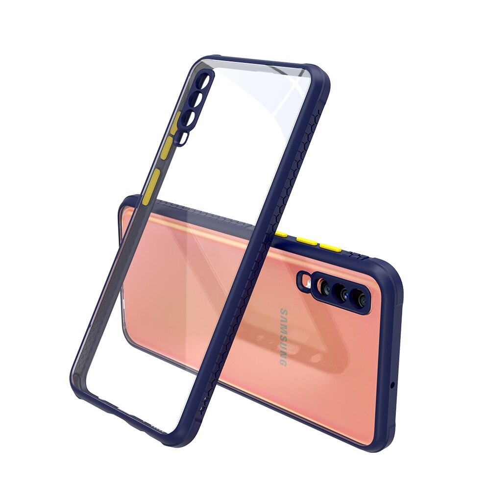 880376 Калъф за Samsung Galaxy A70 - Innova Hybrid Color - Blue - Image 1